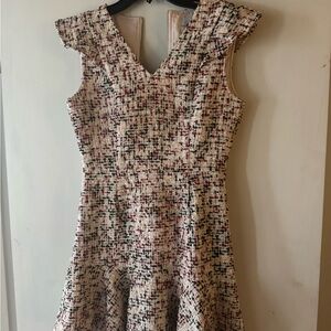 Adelyn Rae Multicolor Tweed Mini Dress